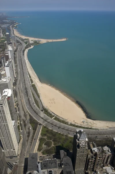 View of Chicago Beach — Stock Photo, Image