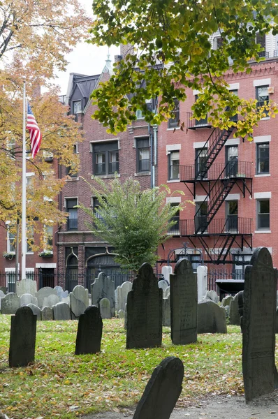 Boston mezarlıkta — Stok fotoğraf