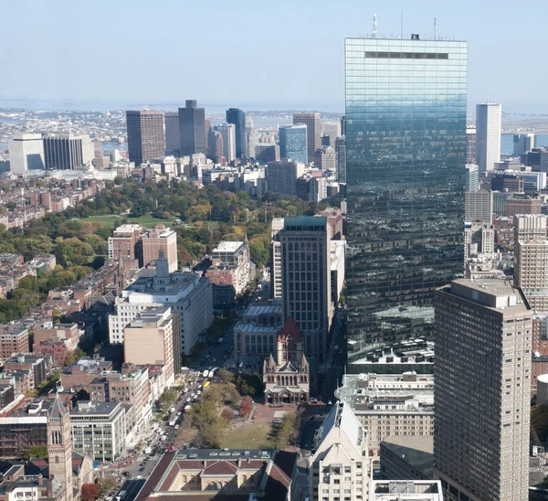 波士顿的天际线 — 图库照片