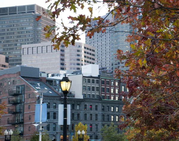 Boston i höst — Stockfoto