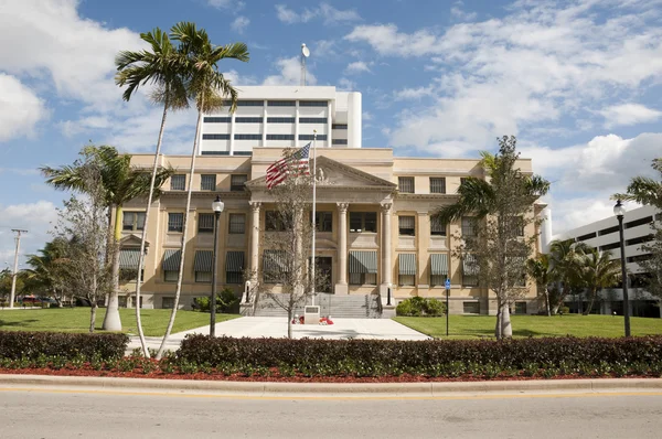 Palacio de Justicia Histórico en West Palm Beach — Foto de Stock