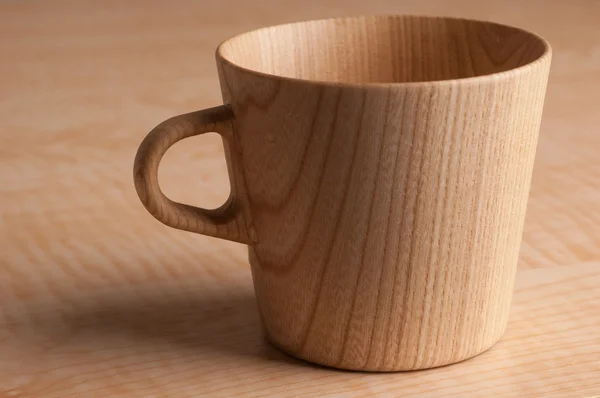 Wooden Mug — Stock Photo, Image