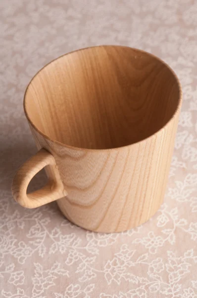 Wooden Mug — Stock Photo, Image