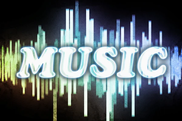 stock image Abstract music background