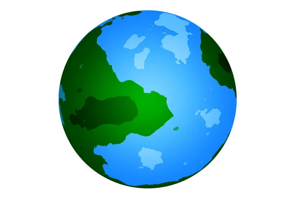 Cartoon globe — Stock Photo, Image