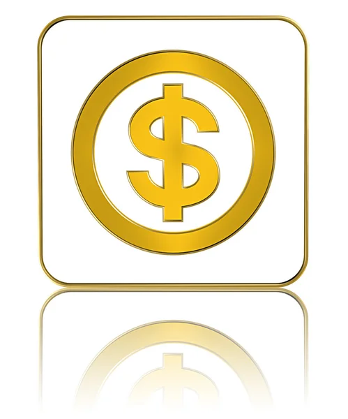 Sign of dollar — Stock Photo, Image