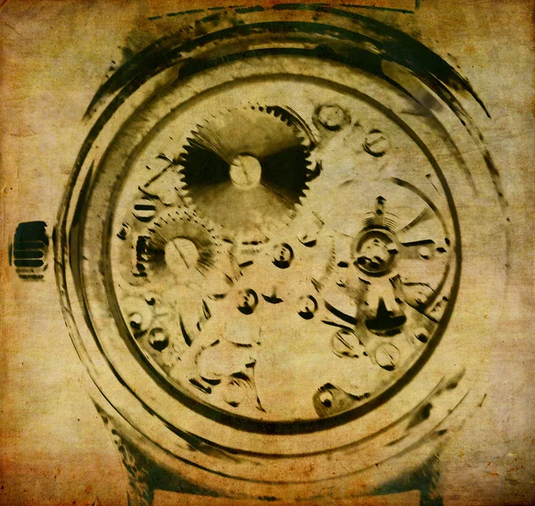 Een oude klok — Stockfoto