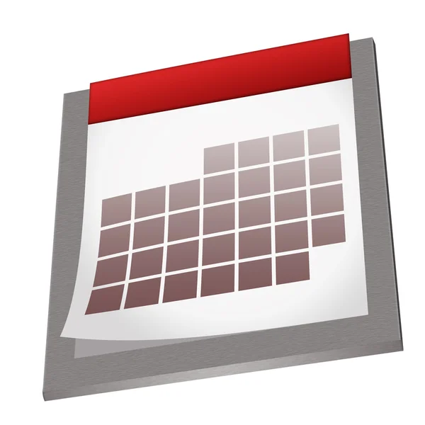 Prázdný kalendář — Stock fotografie