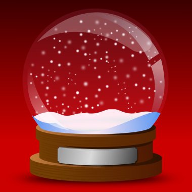 Snow globe clipart