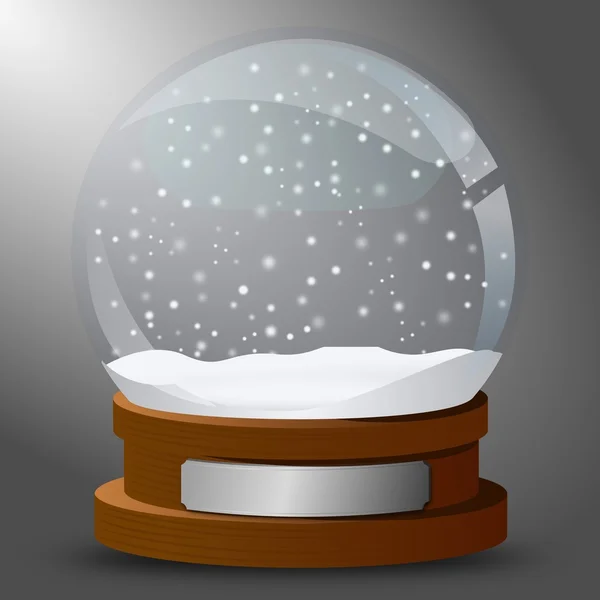 Sneeuwbol — Stockvector