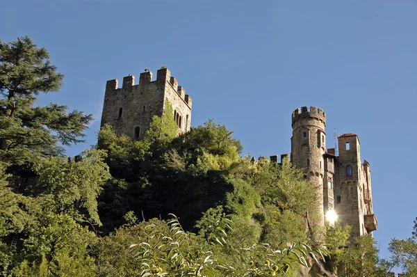 stock image Fontana Castle - Brunnenburg