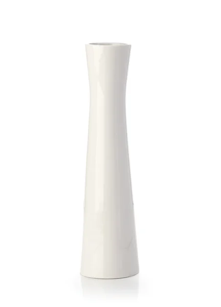 Vaso branco elegante — Fotografia de Stock