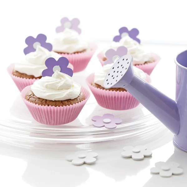 Lente cupcakes — Stockfoto
