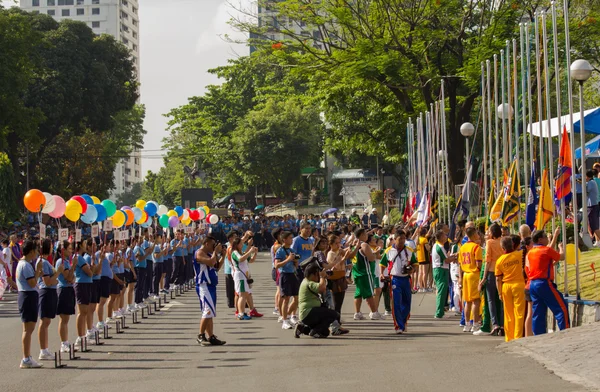 Filipin Ulusal Polis Spor Bayramı 2012 — Stok fotoğraf