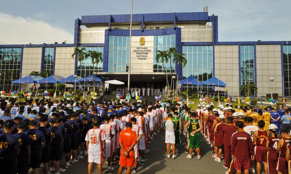 Filippijnse nationale politie sport feest 2012 — Stockfoto