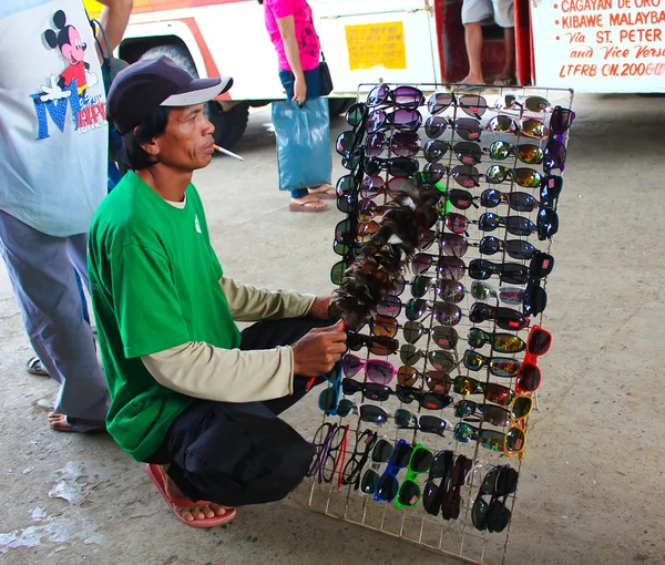 Street vendor in Asia — Stock Photo, Image