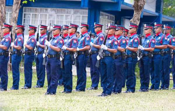 Філіппінській національної поліції 25-річчя — стокове фото