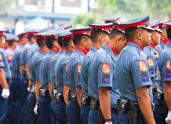 フィリピンのナショナル警察 25 周年記念 — ストック写真