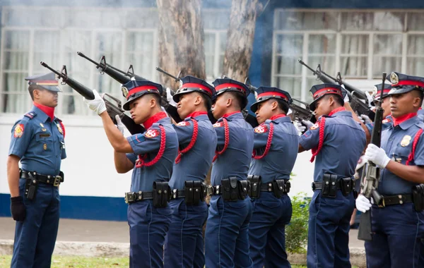 Fülöp-szigeteki nemzeti rendőrség-25th anniversary — Stock Fotó