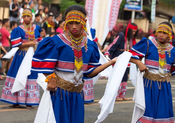 Kaamulan street, χορός 2012 (bukidnon, Φιλιππίνες) — Φωτογραφία Αρχείου