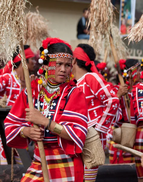 Kaamulan 거리 춤 2012 (bukidnon, 필리핀) — 스톡 사진