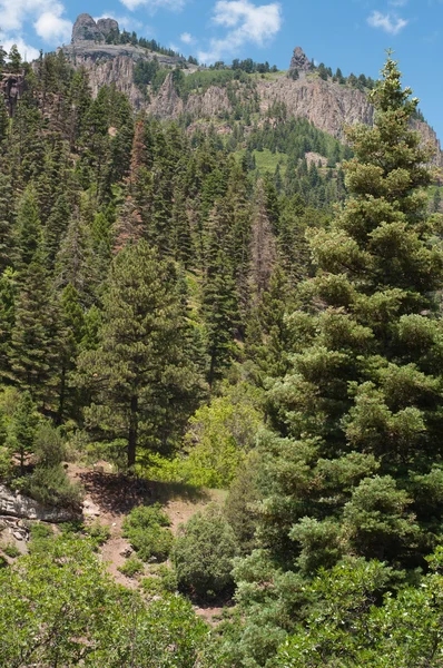 Twin Peaks, Ouray, Colorado — Stock Photo, Image