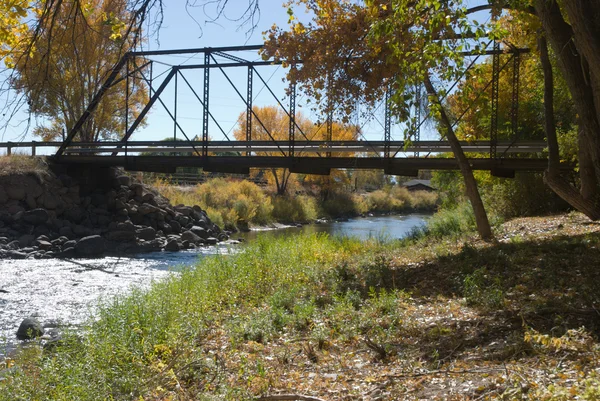 Pont noir près de Paonia, Colorado — Photo