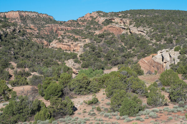 A popular hiking and off-road-vehicle area near Grand Junction, Colorado