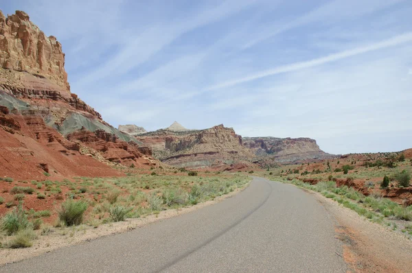 Road in Capitol Reef National Park — Stock Photo, Image