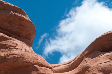 colorado Ulusal Anıt saddlehorn oluşumu