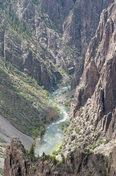 Black canyon a gunnison — Stock Fotó