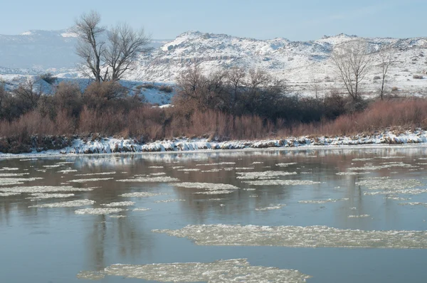 Winter on the Colorado River — Stock Photo, Image
