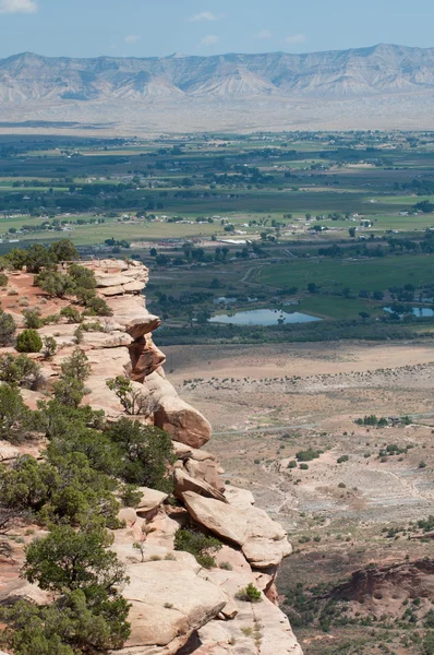 Miradouro no Monumento Nacional do Colorado — Fotografia de Stock