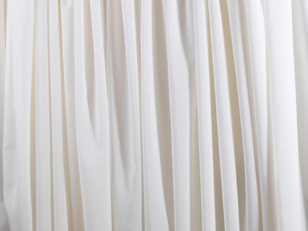 Hladké soustředěný elegantní bílé hedvábí — Stock fotografie