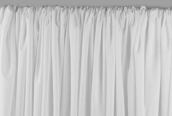 Glat fokuseret elegant hvid silke - Stock-foto