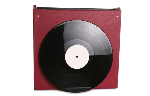ビニール レコードとケース — ストック写真
