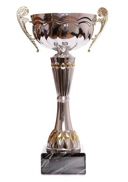 Silver trophy — Stock Photo, Image