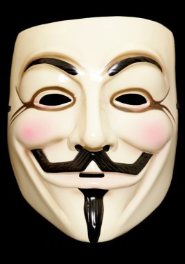 Guy fawkes mask clipart