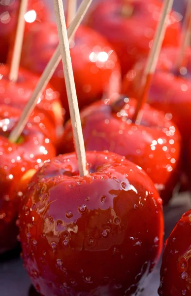 stock image Sticky toffee apples