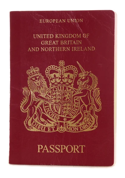 Brits paspoort — Stockfoto