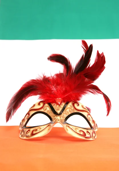 Máscara de mascarada irlandesa — Fotografia de Stock