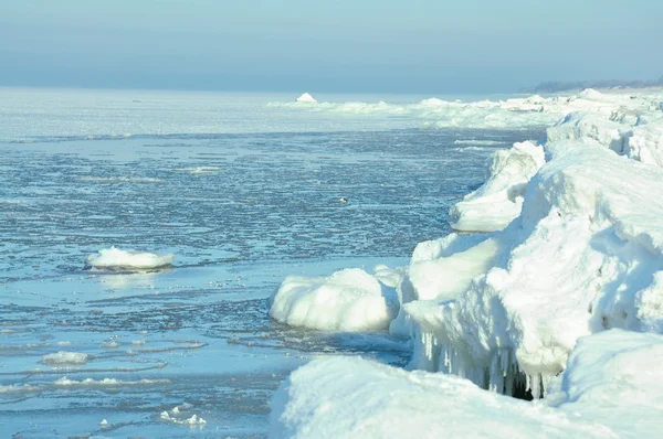 海を凍結 ストック画像