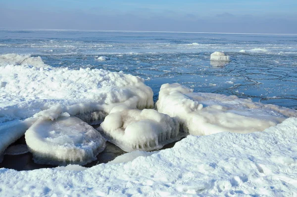 Buz sahil — Stok fotoğraf