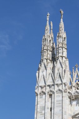 ünlü duomo Milan spires detay