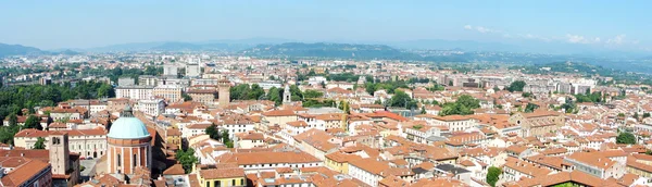 Aerial view of the rooftops of an Italian city — Stock Photo, Image