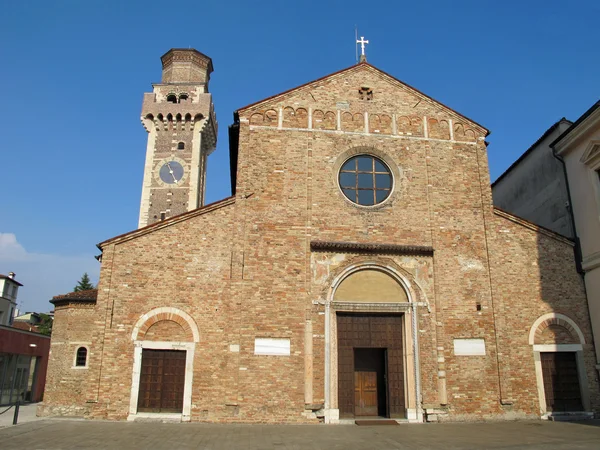 Kerk van san felice en fortunato in vicenza in Italië — Stockfoto
