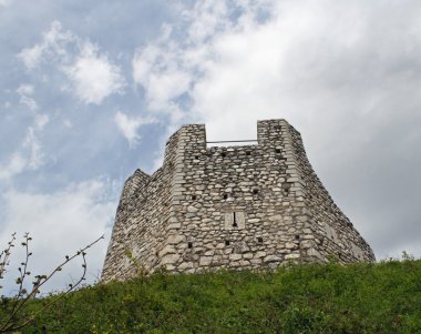 evler ve İtalya şehir rooftops hava fotoğrafı