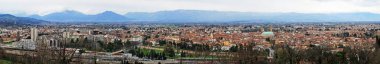 Panorama monte berico gelen vicenza şehir, veneto, İtalya