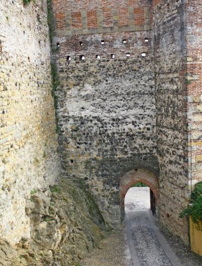 Marostica duvarlar ve vicenza yakınındaki kale