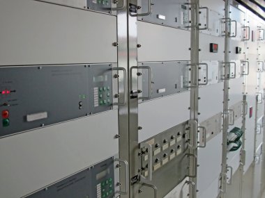 bir endüstri elektrik kontrol paneli